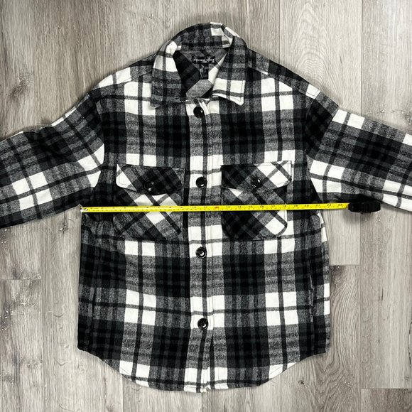 Streetwear Society Men's Plaid Flannel Medium Jacket - Picture 6 of 8